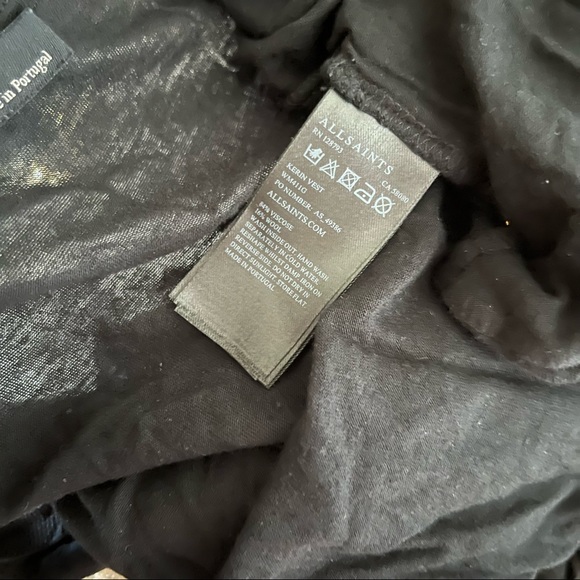 Allsaints Crossover Tank Top - Picture 4 of 11